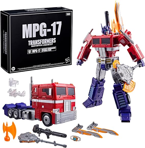 Transformers Takara Tomy MPG-17 Optimus Prime Style Generation Adult Collectible Action Figure, 15+