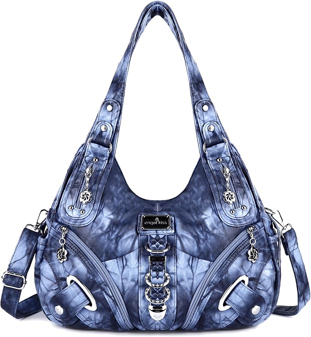 Angelkiss Hobo Purses and handbags for Women Satchel Handbag Women Purses Large Daily Shoulder Bags