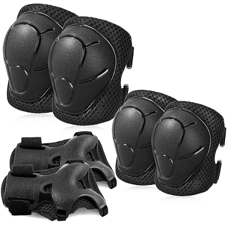 Kids Protective Gear: Kids Knee Pads and Elbow Pads with Wrist Guards Set