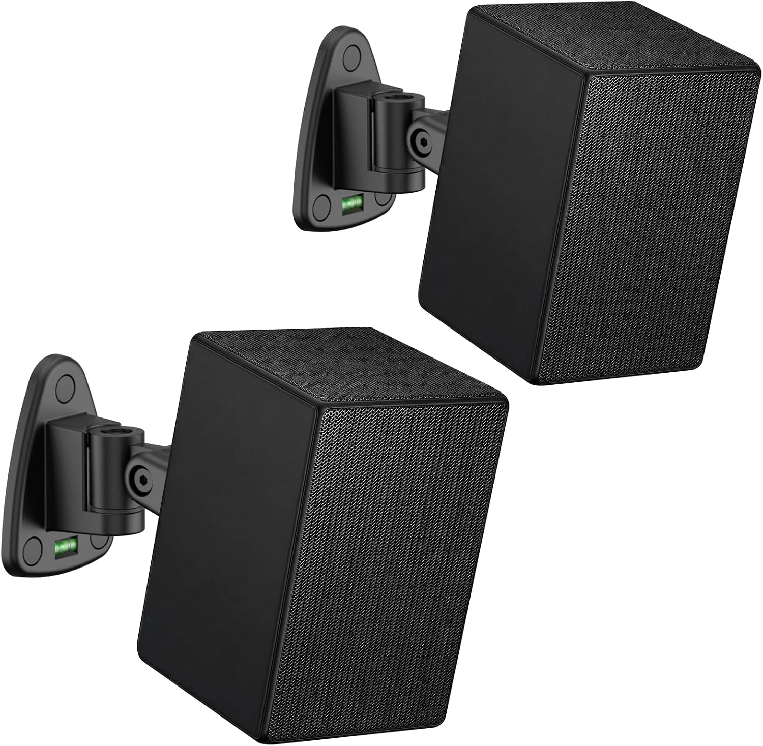 Aiweiwa Adjustable Speaker Wall Mount Pair for Samsung SWA-9500S/9200S/9100S/9000S/8500S Rear Speaker Mounts - Heavy Duty Wall Speakers Mount for Samsung Speaker Wall Bracket Up to 22Lbs