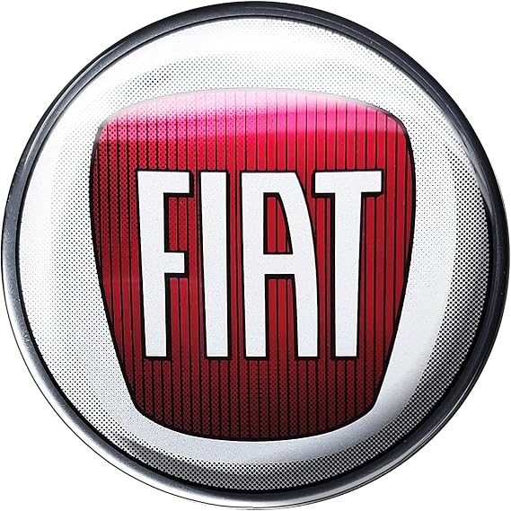 Fiat 21222 Official 3D Sticker Logo 40 mm