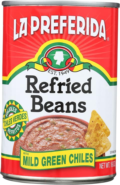 La Preferida Refried Beans with Chorizo, 16 oz