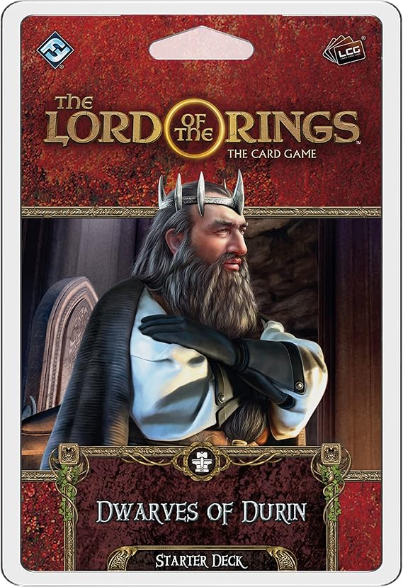 The Lord of the Rings The Card Game Dwarves of Durin STARTER DECK - Cooperative Adventure Game, Strategy Game, Ages 14+, 1-4 Players, 30-120 Min Playtime, Made by Fantasy Flight Games