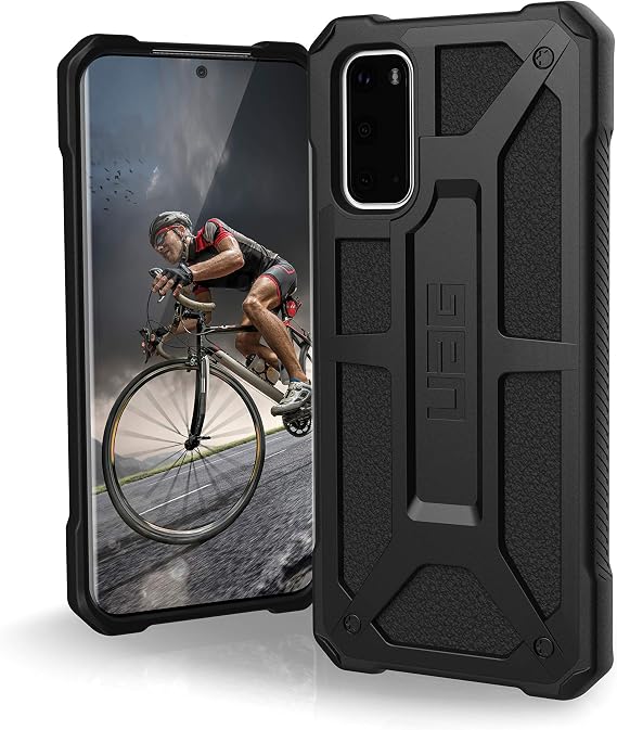 URBAN ARMOR GEAR UAG Samsung Galaxy S20 Case [6.2-inch Screen] Monarch [Black] Rugged Shockproof Military Drop Tested Protective Cover