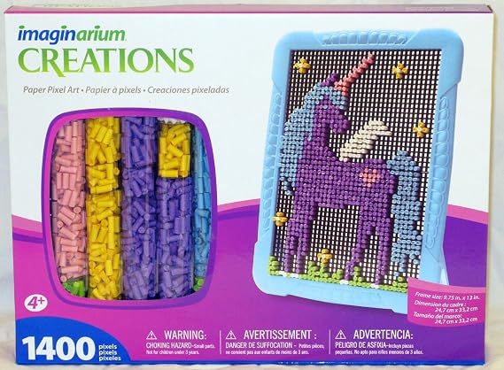 Imaginarium Creations Paper Pixel Art Frame & 1400 Pixels