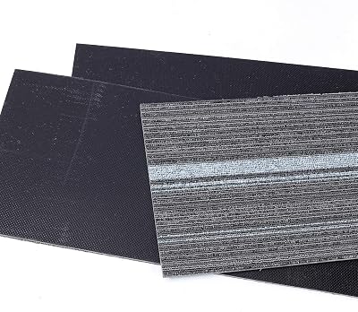 MYOYAY 12 PCS Commercial Strip Carpet Tile - 39 x10 in Heavy Duty Washable Carpet Floor Tile Peel and Stick Non Slip Thick with PVC Backed for Home Office Indoor Outdoor
