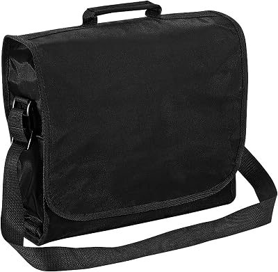 Quadra Plain RecordMessenger Bag 9 Liters One Size Black