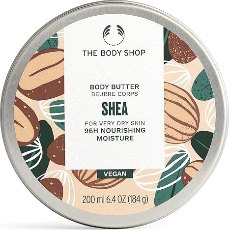 The Body Shop Body Butter | 96Hr Nourishing Moisture, For Dry Skin, 6.4 Oz