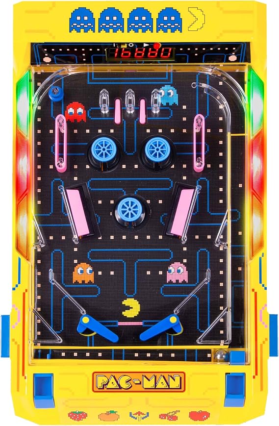 Merchant Ambassador Electronic Arcade Pinball Pac-Man Edition Masaüstü Oyunu
