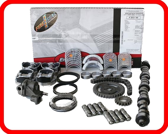 Master Engine Rebuild Kit FITS: 1998-2002 Chevrolet GMC 2.2L 2200 OHV L4 VIN"4" S10 Sonoma Hombre