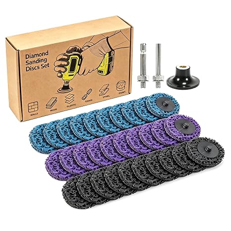 2" Quick Change Diamond Sanding Discs Set