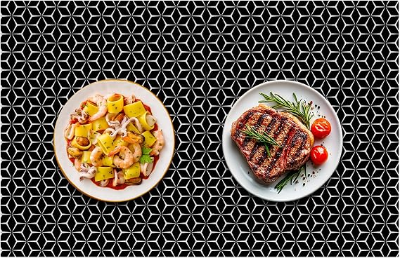 Induction Hob Protector Mat,Large Hob Cover Mats for Electric Stove 78x52cm