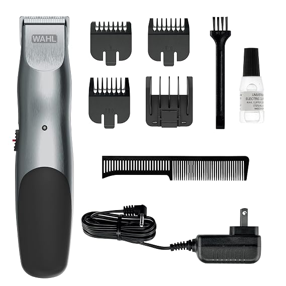 Wahl Groomsman Corded/Cordless Rechargeable Beard Trimmer for Men