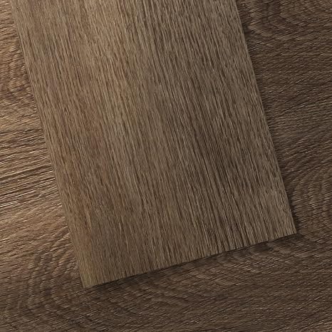 Yipscazo Peel and Stick Flooring 61 Sq.Ft Coverage 36-Pack Walnut Brown Ugrade Core Wood Look Vinyl Plank Durable and Easy-to-Clean Vinly Flooring Perfect for DIY Projects