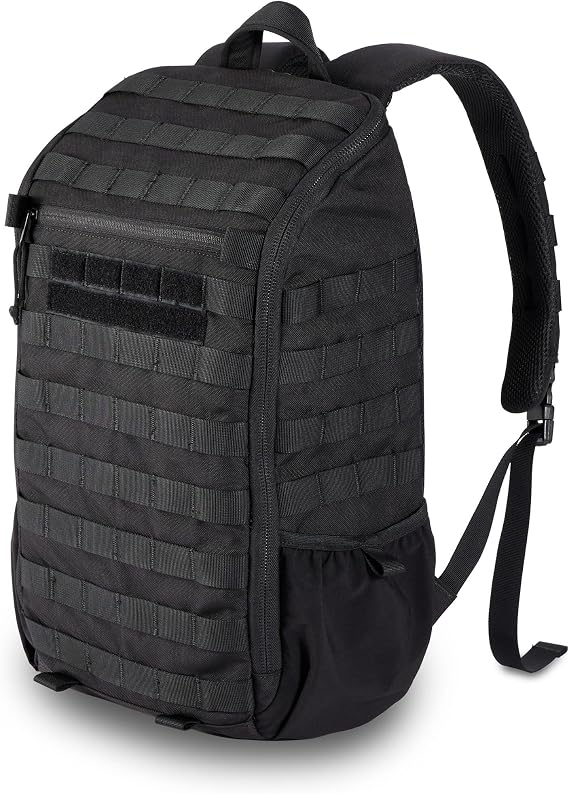 Tactical Backpack for Men, Military MOLLE EDC Pack with USB Port, 17 Inch Laptop Bag for Travel Work
