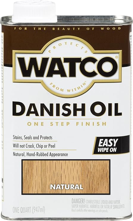 Watco Natural Danish Oil Wood Finish