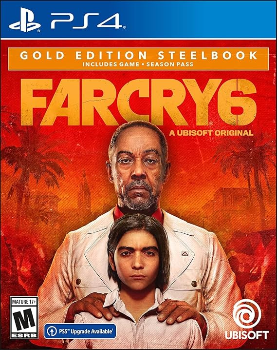 Far Cry 6 SteelBook Gold Edition 輸入版:北米 - PS4