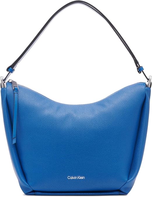 Calvin Klein Women's Prism Top Zip Convertible Hobo Shoulder Bag