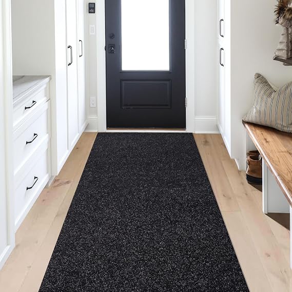 ANTPOP 2ft x 2ft Outdoor Indoor Runner Rug Carpet Runners for Hallway | Available in 2/3/4/6 ft Widths and 282 ft Custom Lengths, Waterproof Low-Profile Floor Runner with Non-Slip Rubber Backing