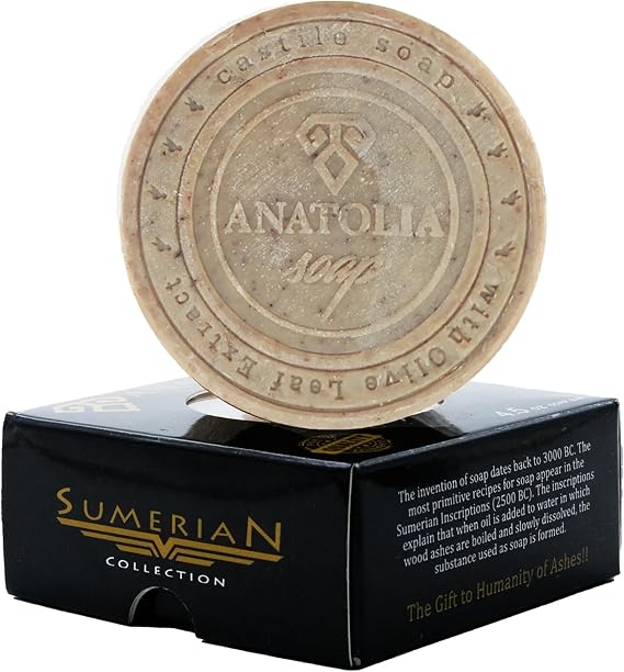 Anatolia Soap Sumerian Koleksiyonu, Eşek Sütü & Propolis & Lavanta Sabunu Cildi Sakinleştirir Ve Rahatlatır, Stresi Azaltır Ve Cildin Genç Görünmesini Sağlar. 125gr Tekli Paket