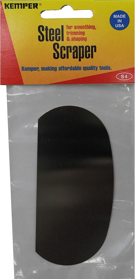 Kemper Tools S4 Steel Scraper Number (4 Pack)
