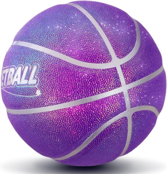 Basketballs Size 5 for Girls Youth Kids Aged 7-12 Skill Practice with Pump
