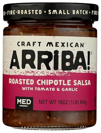 Arriba Salsa Fire Roasted Mexican Chipotle Medium - 16 oz