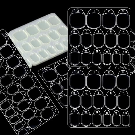 300pcs Sticky Tabs for Nails Stickers for Press Ons Nail Glue for Press ons False Nail Glue Sticker Sticky Tabs, 20 Sheets
