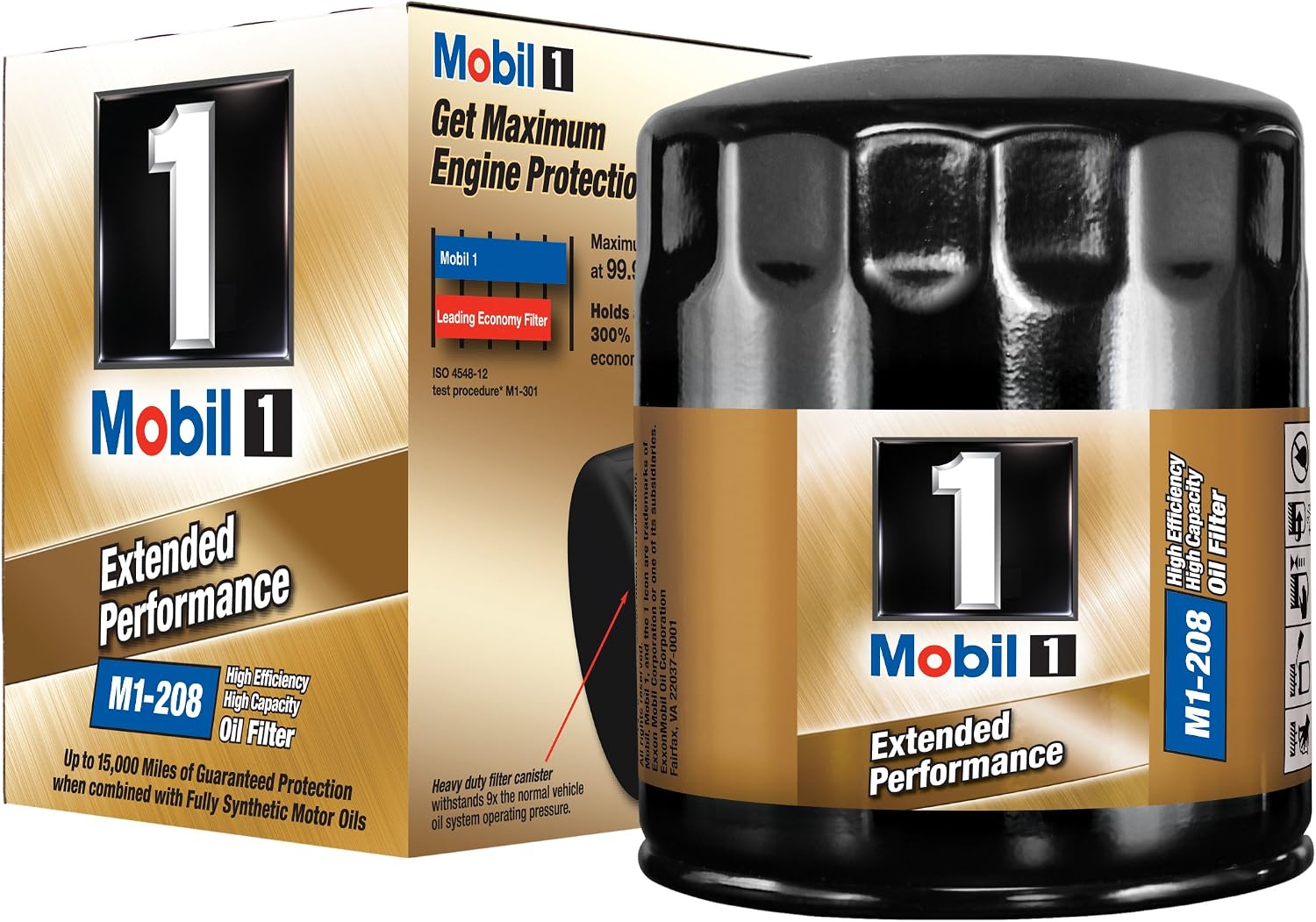 Mobil 1 M1-208 Extended Performance Oil Filter