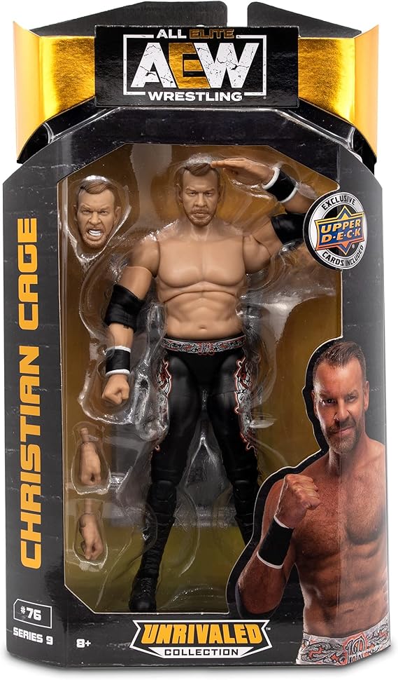 AEW Unmatched Unrivaled Luminaries Collection Wrestling Action Figure (Choose Wrestler) (Christian Cage)