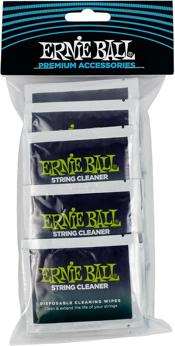 Ernie Ball Wonder Wipes String Cleaner, 20-pack (P04249)