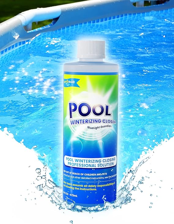 SUMMERBUDDY Pool Closing Kit for Above Ground Pool Handle Up to 15,000 Gallons, 3 in 1 Pool Winterizing Kit, Winter Pool Closing Kit, Pool Closer, Pool Winterizer Kit