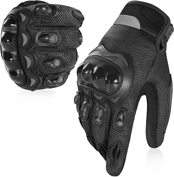 COFIT Breathable Mesh Motorcycle Gloves, Touchscreen Protective Motorbike Gloves for Men and Women BMX ATV MTB Riding, Road Racing, Motocross Racing, Cycling