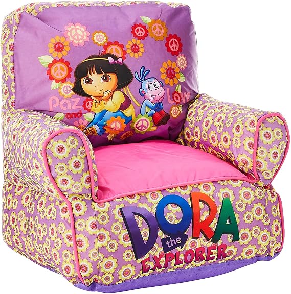 Nickelodeon Dora the Explorer Bean Bag Sofa Chair, Purple