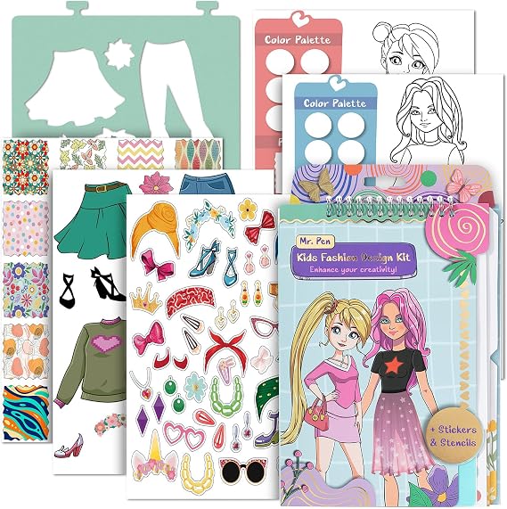 Mr. Pen- Fashion Sketchbook Kit, Fashion Design Sketchbook