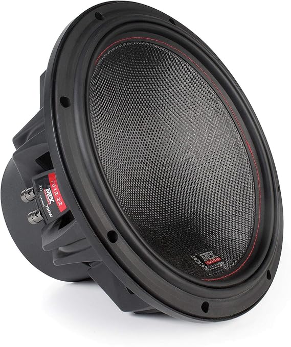 MTX Audio 7512-22 75-Series 12" 750W RMS Dual 2-Ohm Subwoofer