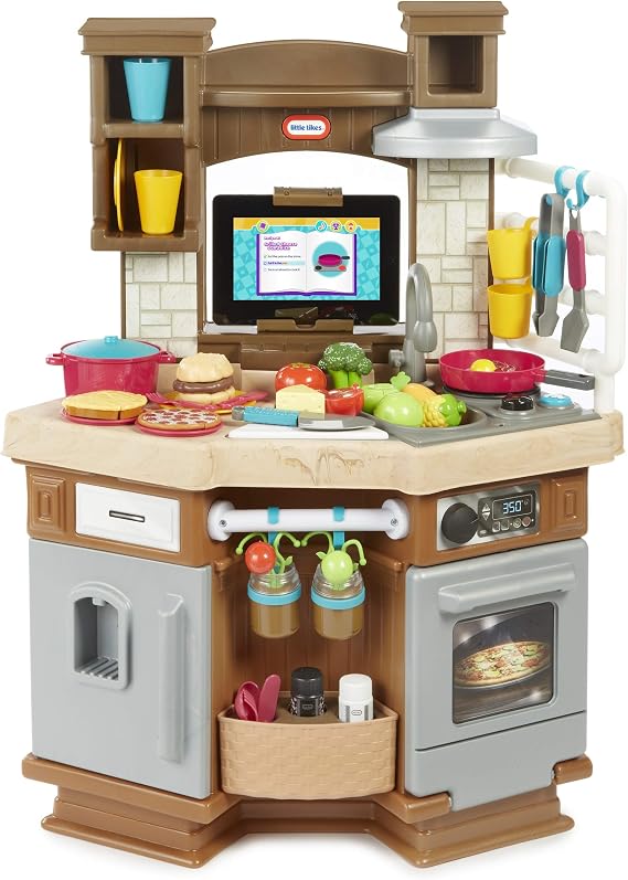 Little Tikes Cook n Learn Smart Kitchen, 30.00 L x 14.00 W x 39.50 H Inches