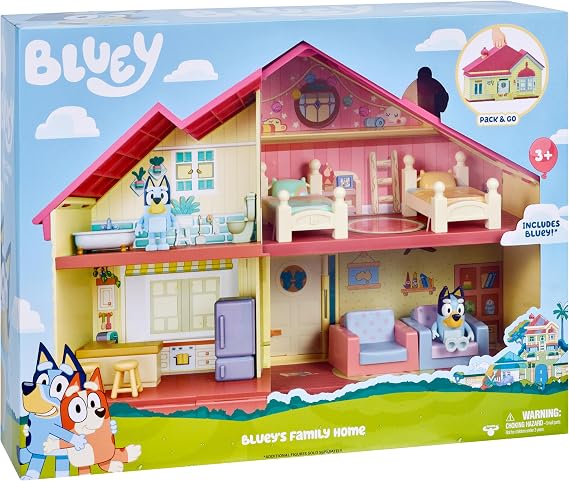 BlueY Blueys Family Home Play Set Including 6 cm Figure