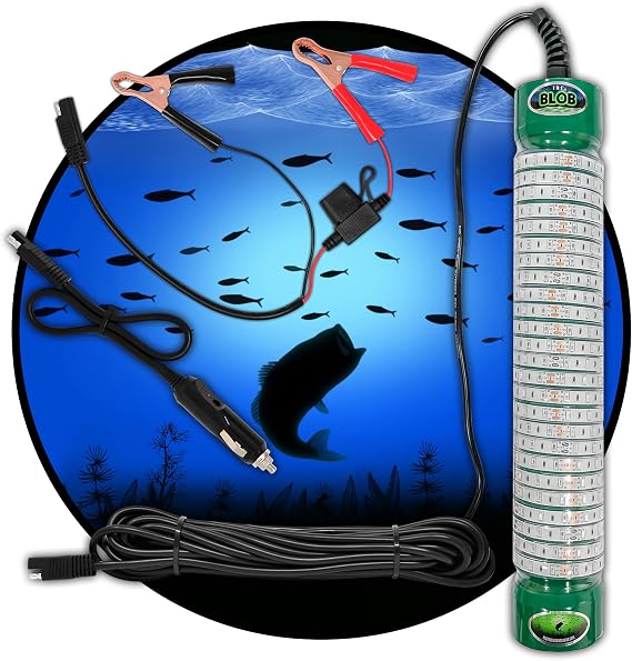 Blue Underwater Fishing Light 15000 Lumen Made in Texas