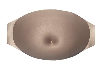 BIMEI Fake Pregnant Woman Belly Sponge Pregnant Belly Cosplay Belly Halloween Party Christmas Party M 5-6M, Rude