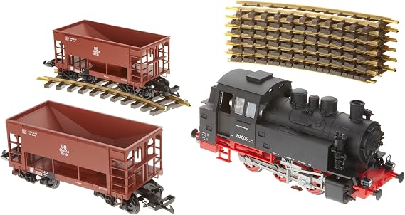 Piko G Scale Model Trains - DB BR80 ORE Starter Set (120V) - 37100