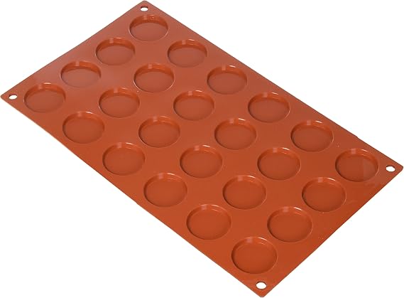 Silikomart Mini Florentine Cake Mould, 35mm, Terracotta