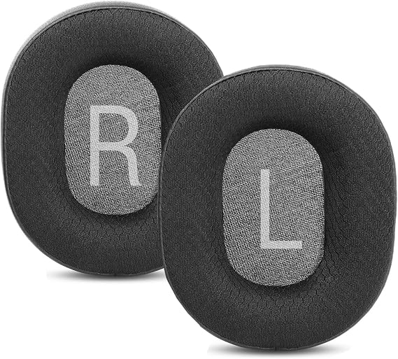 Ear Force Recon 200 Ear Pads YDYBZB Earpads Replacement Ear Cushions Compatible with Turtle Beach Ear Force Recon 200 100 150 Gaming Headphones Fabric Black