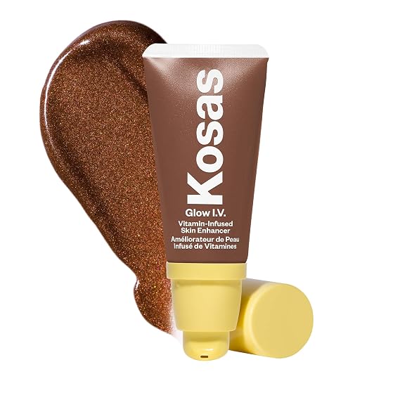 Kosas Glow I.V. Face Illuminator and Liquid Highlighter, Energize