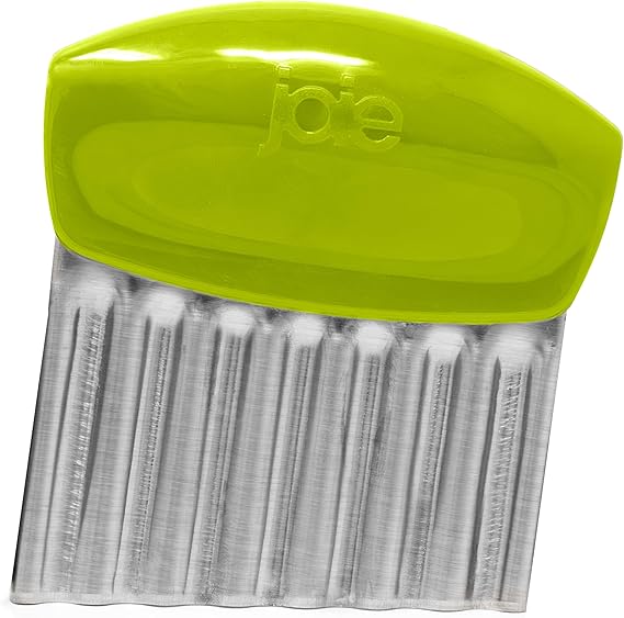 Joie Crinkle Cutter Knife, Wavy Slicer for Potatoes, Vegetables, and More