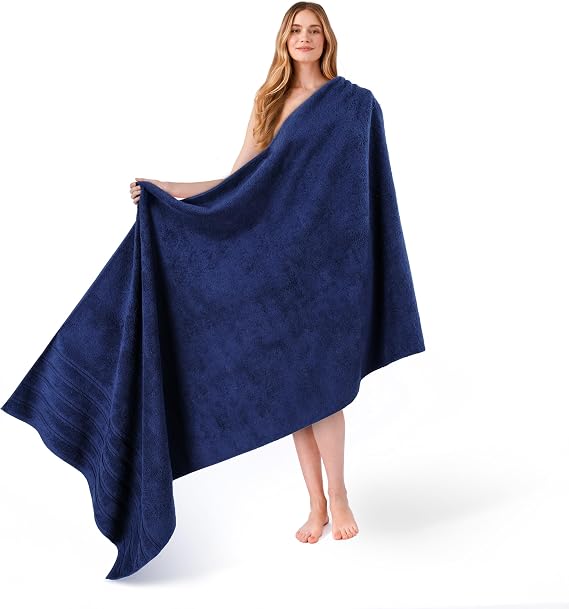 American Soft Linen 100% Cotton Luxury Turkish Towels, 35x70 XL Bath Sheet