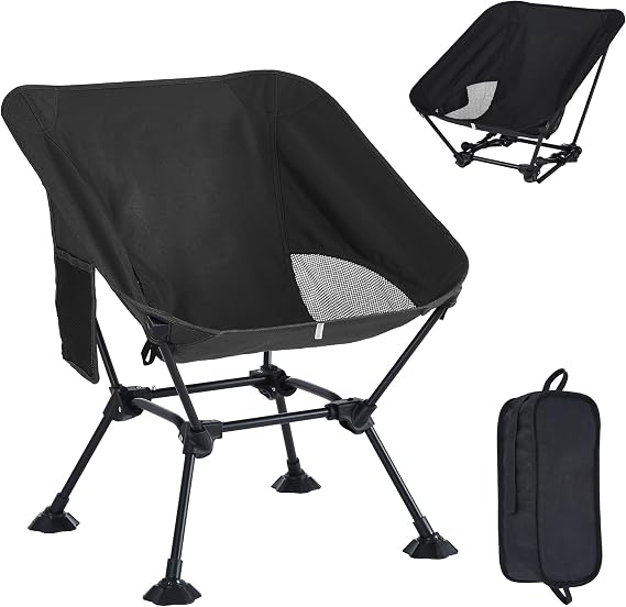 Lightweight Folding Backpacking Camping Chair for Hiking, Beach