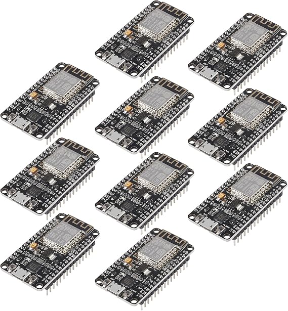10PCS ESP8266 ESP-12F Development Board Internet NodeMCU WiFi Serial Wireless Module NodeMCU-12F CP2102 Based on ESP8266 WiFi Module for motherbord IDE/Micropython