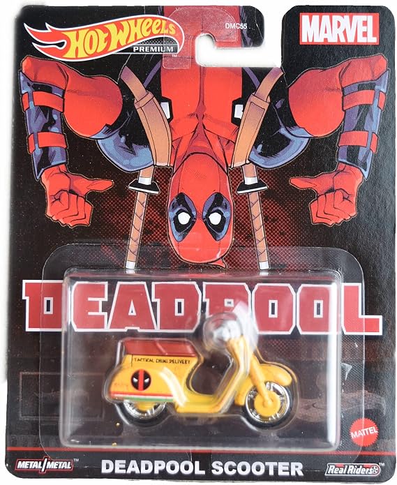 Hot Wheels Deadpool Scooter
