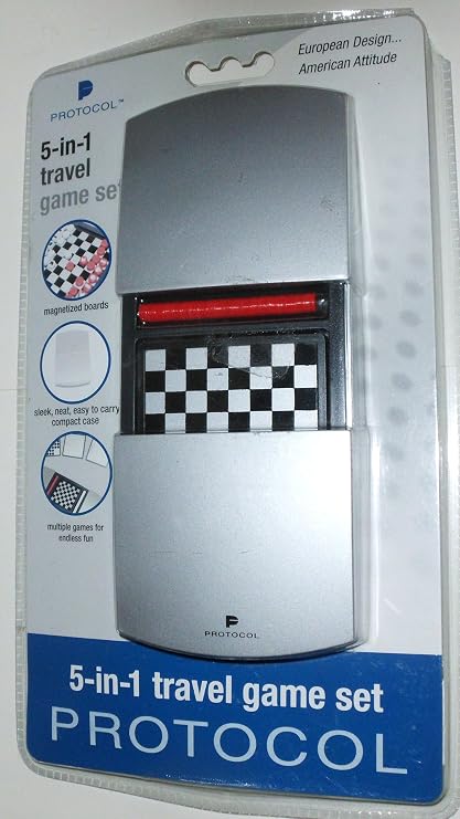 Protocol 5-in-1 Travel Game Set